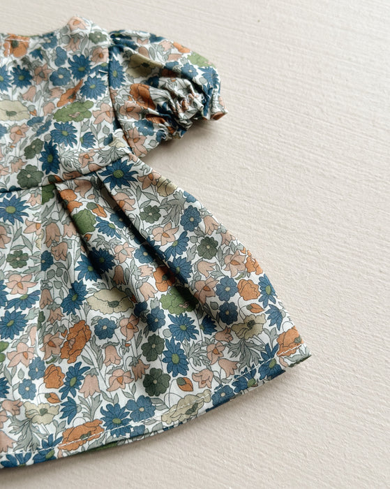 Puff sleeve dress • Liberty flower print