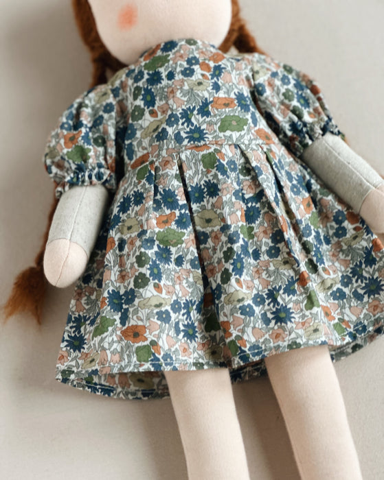 Waldorf doll • large girl • auburn hair •  Dorothy