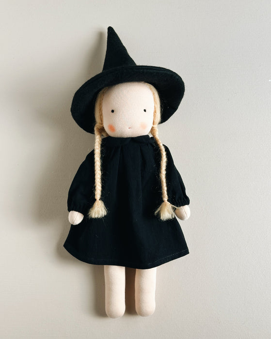 Witch waldorf inspired large doll girl • blond hair • Asta