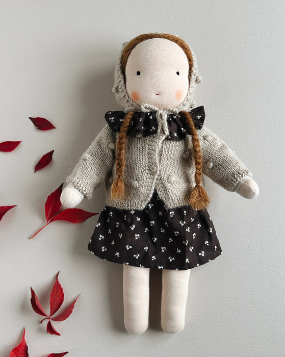 Waldorf doll • Large girl • auburn hair • Iris