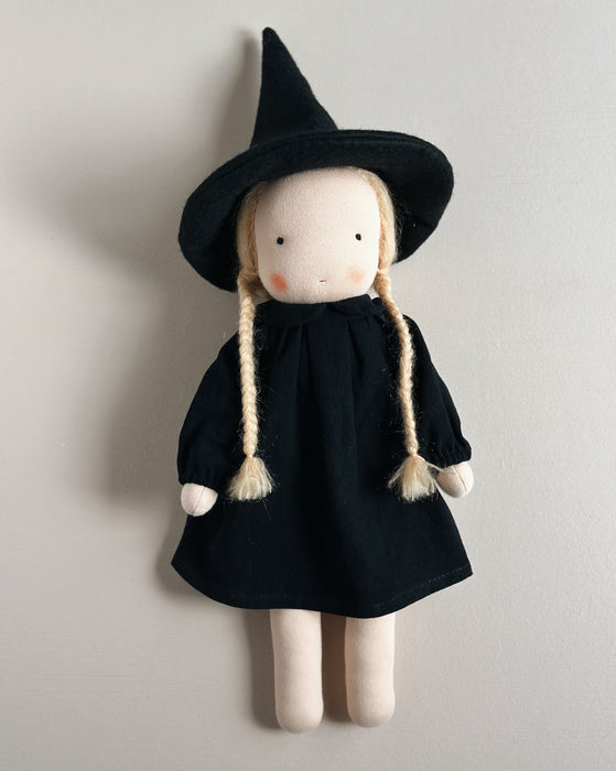Witch waldorf inspired large doll girl • blond hair • Asta