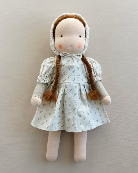 Waldorf doll • Large girl • auburn hair • Fiona