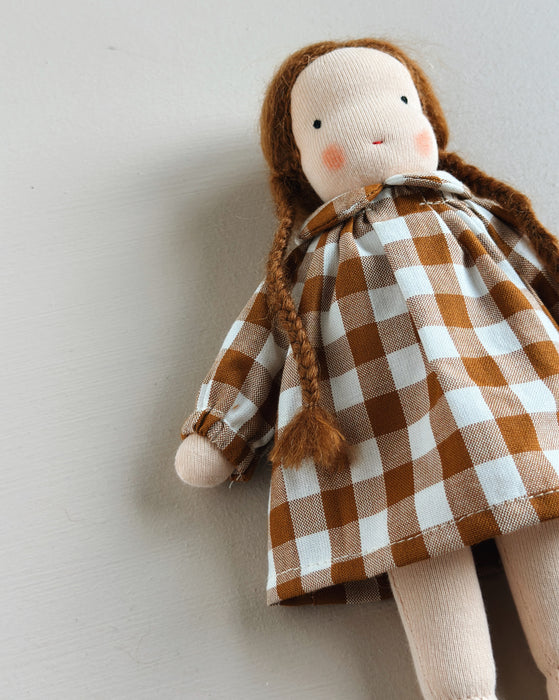 Mini Heirloom courage Doll • auburn hair • Willow