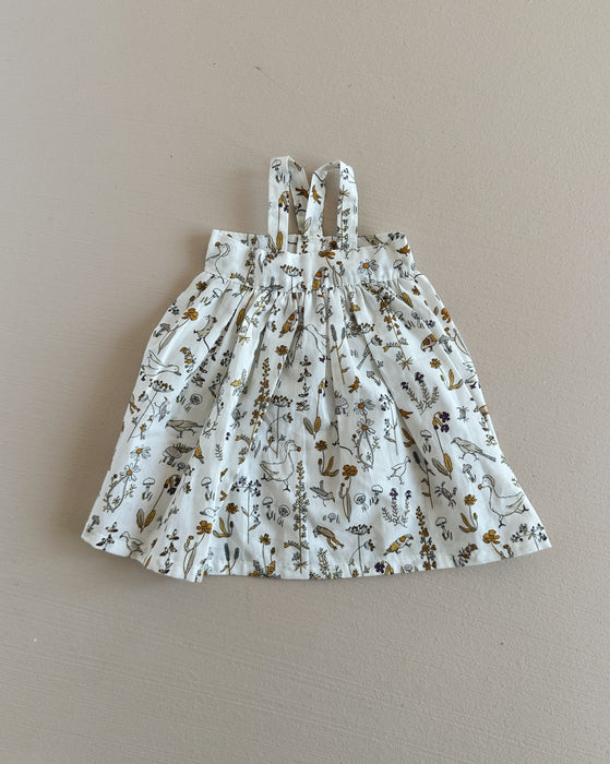 Sample sale • Large pinafore dress • animal liberty • regular price $31
