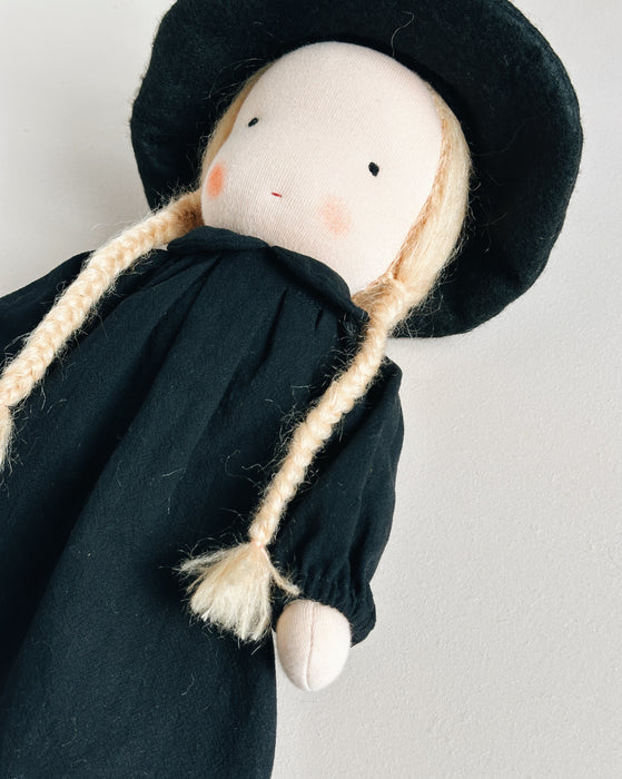 Witch waldorf inspired large doll girl • blond hair • Asta