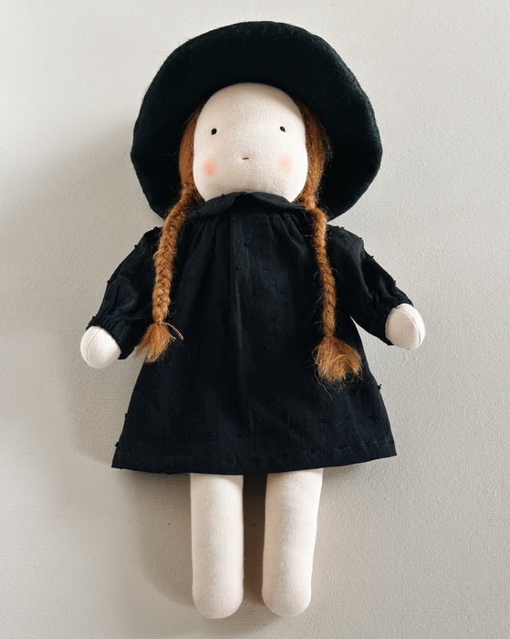 Witch waldorf inspired large doll girl • auburn hair • Endora
