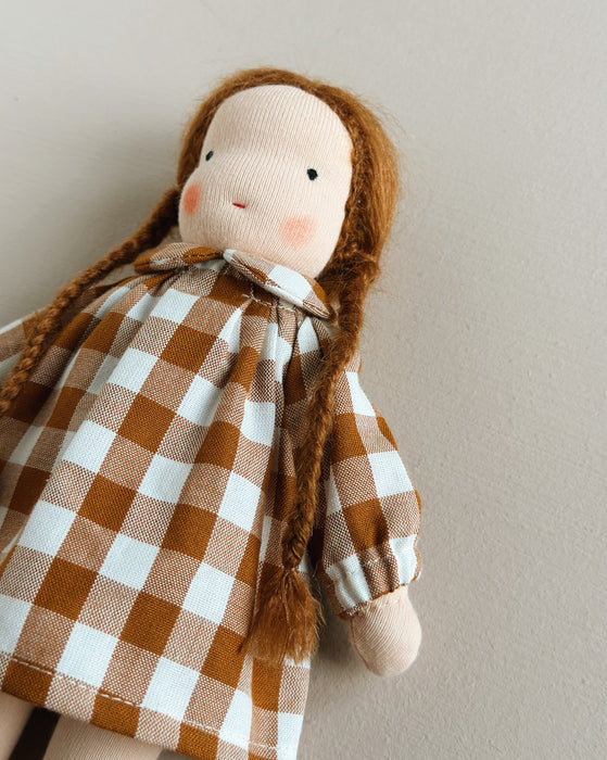 Mini Heirloom courage Doll • auburn hair • Willow