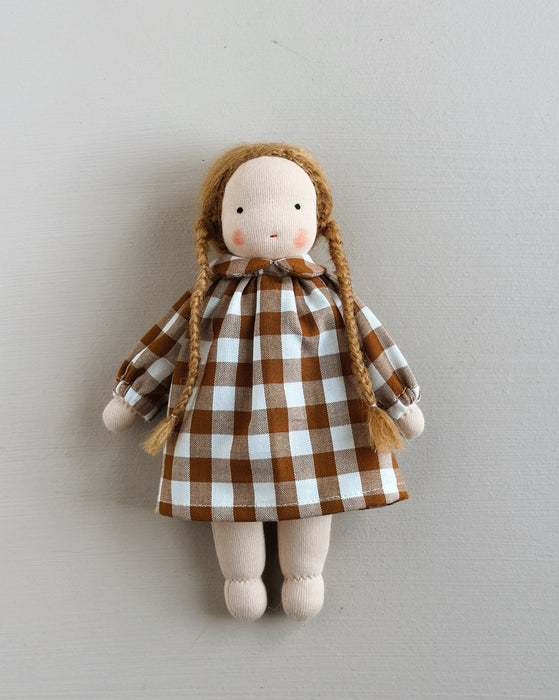 Mini Heirloom courage Doll • caramel hair • Lilly