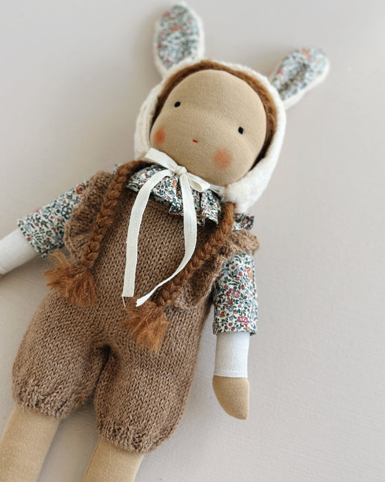 Waldorf doll medium girl • light brown hair • Sally