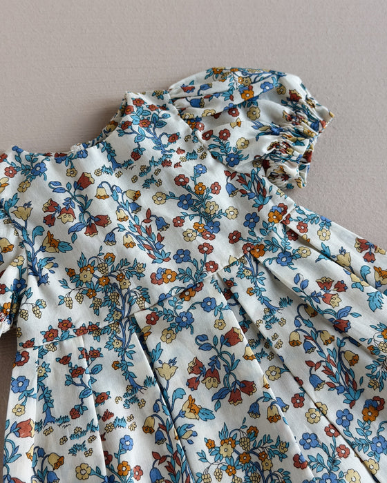 Puff sleeve dress • Large • Liberty flower print