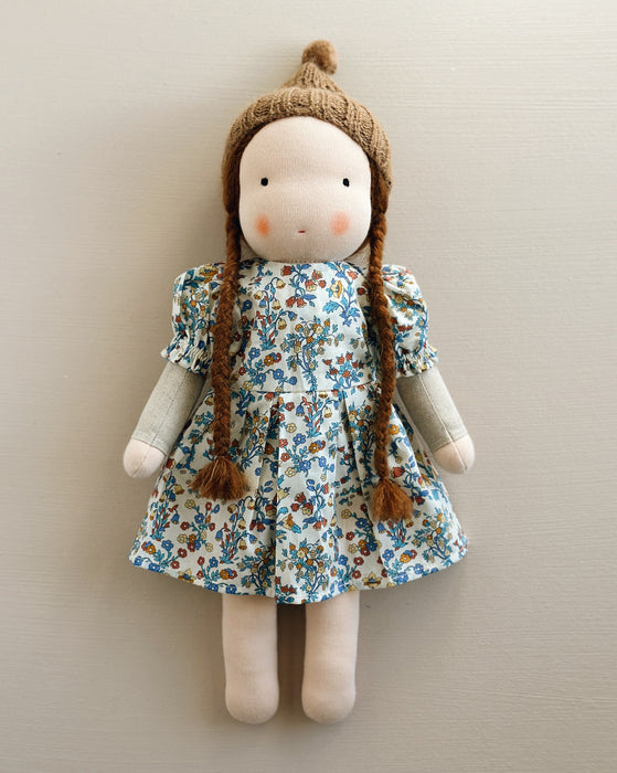 (Copy) Waldorf doll • Large girl • auburn hair • Jenny