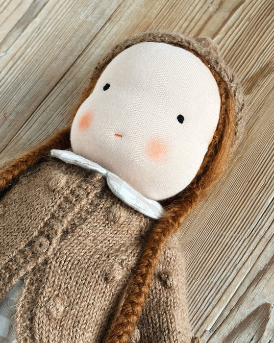 Waldorf doll • Large girl • auburn hair • Iris