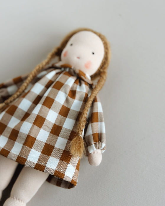 Mini Heirloom courage Doll • caramel hair • Lilly