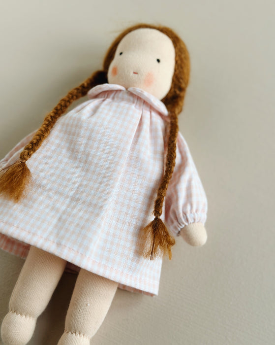 Mini Heirloom courage Doll • auburn hair • Briar