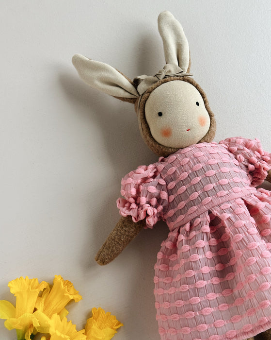 Bunny girl waldorf doll  • Fiona