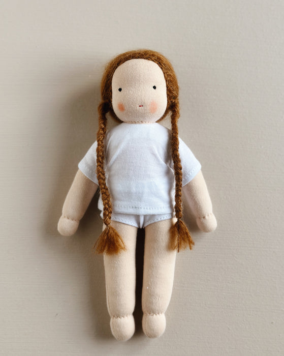 Mini Heirloom courage Doll • auburn hair • Willow