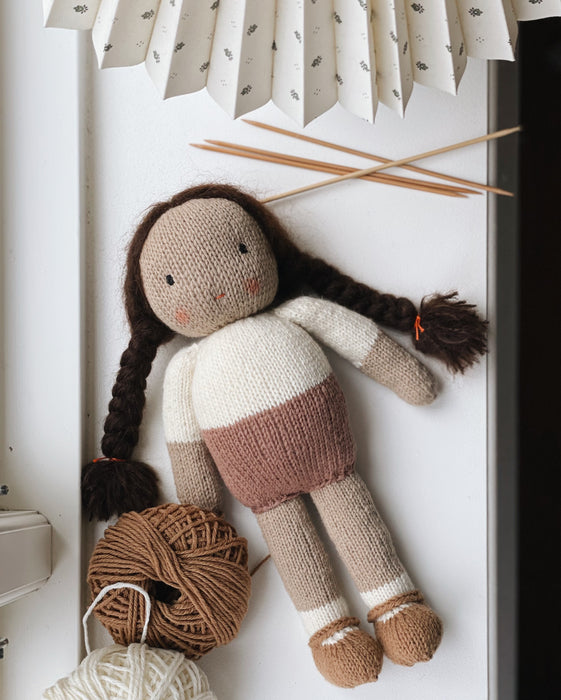 Knitting Pattern A  • The Agnes Doll  • ENGLISH VERSION